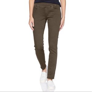 Jag Nora jeans pull-on brown skinny jeggings 4 27